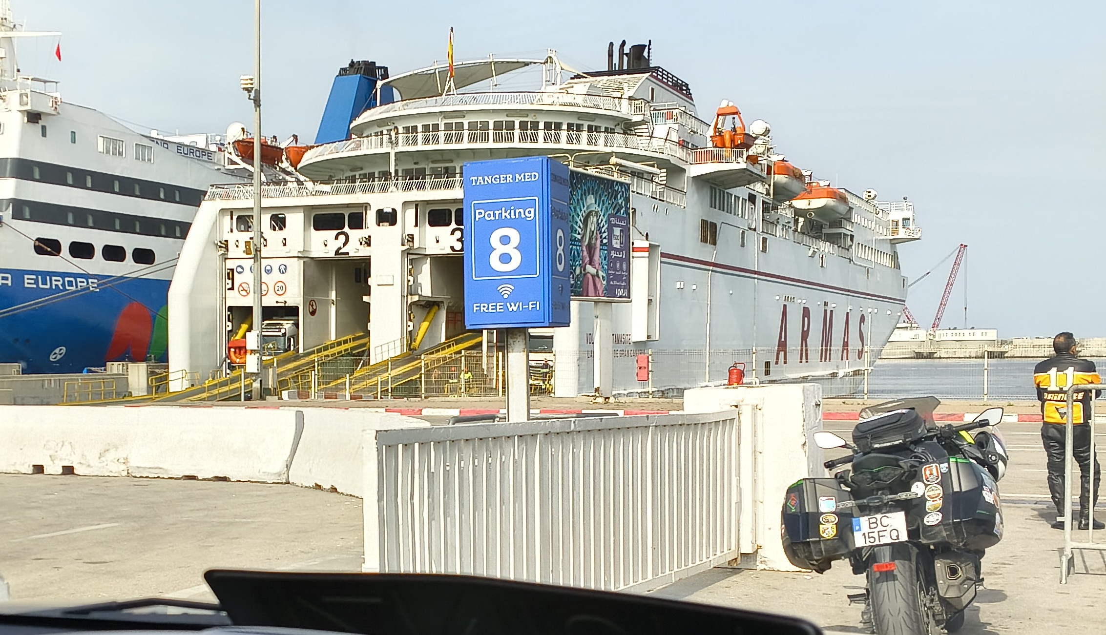 Foto 2 – 23.04.2026 – 161 km – Tanger Med - Algeciras (SPANIEN) - La Chullera